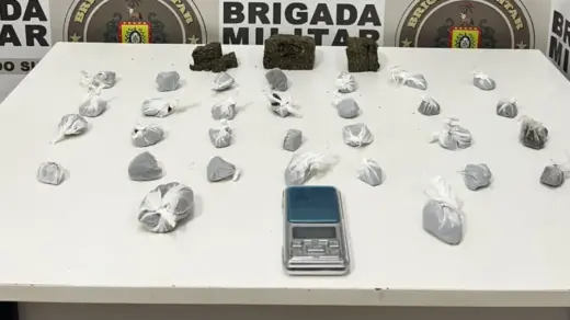 Adolescente é apreendido com cerca de 370 gramas de maconha em Serafina Corrêa - Studio TV