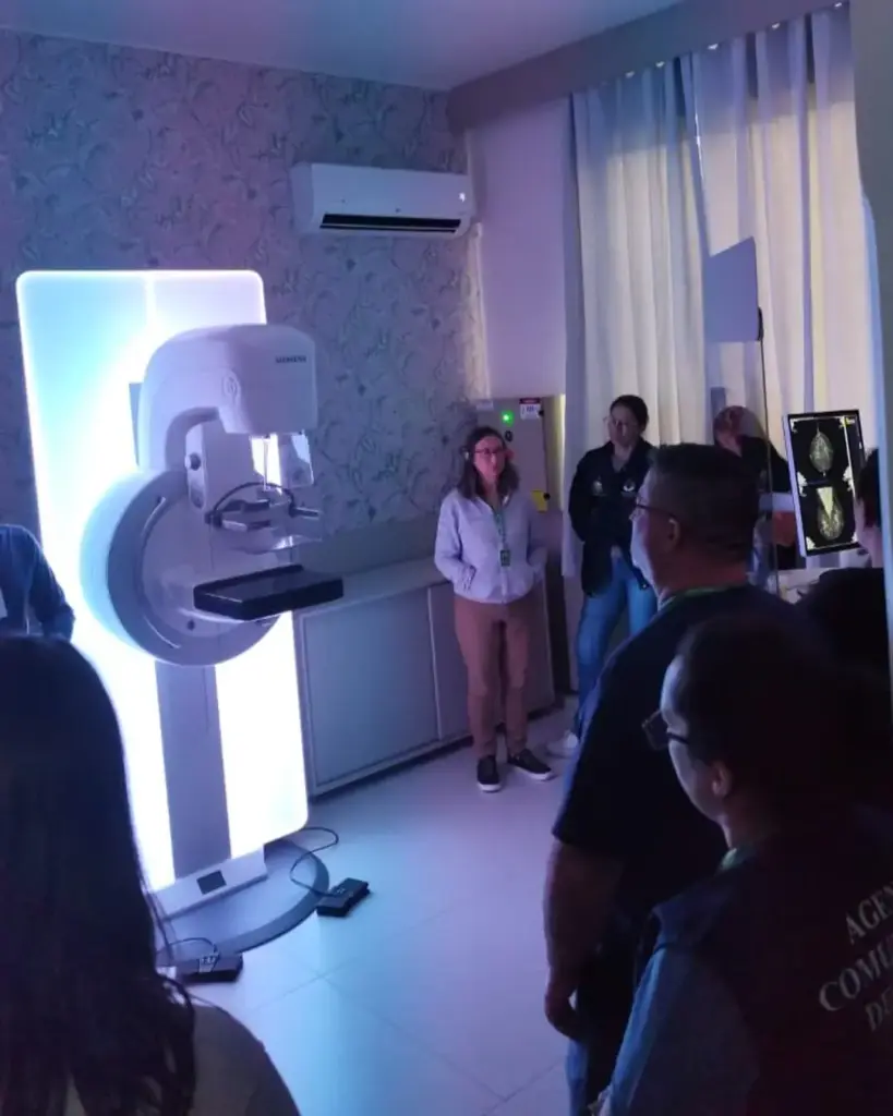 Agentes comunitários de saúde conhecem estrutura e novos espaços do Hospital São João Batista - Studio TV