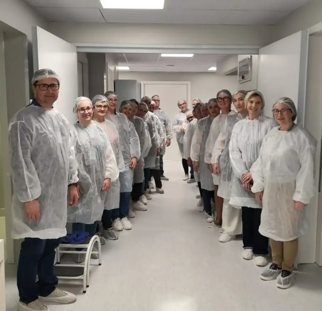 Agentes comunitários de saúde conhecem estrutura e novos espaços do Hospital São João Batista - Studio TV