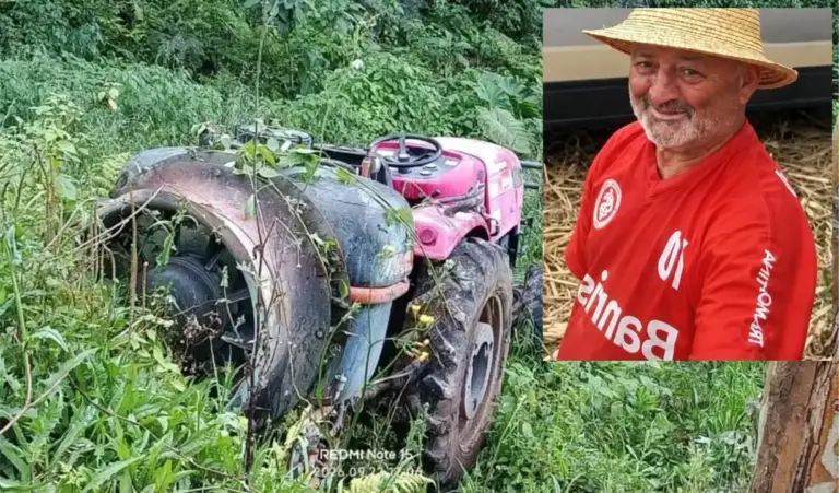 Agricultor de 61 anos morre após acidente com trator na Serra Gaúcha - Studio TV