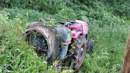 Agricultor morre após tombamento de trator em propriedade rural de Dois Lajeados - Studio TV