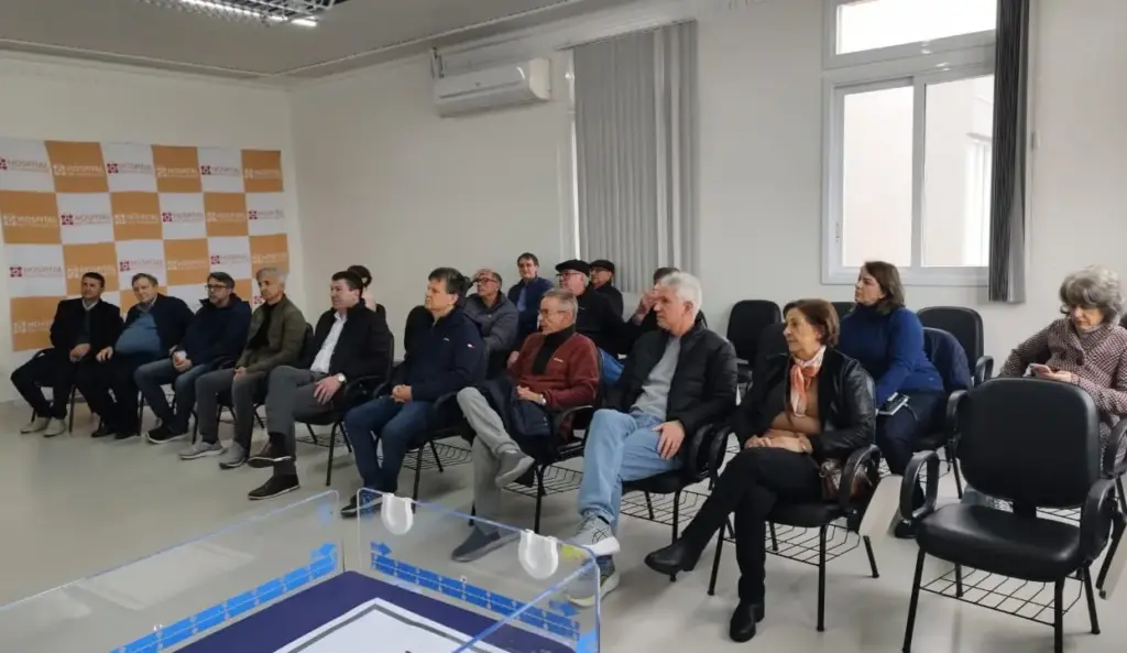 Associados do Hospital São João Batista participam de assembleia e acompanham obras de ampliação - Studio TV