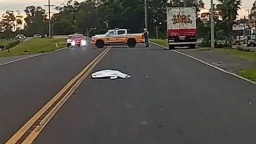 Atropelamento com morte é registrado na Estrada do Mar, em Capão da Canoa - Studio TV