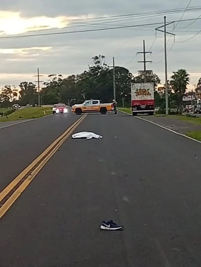 Atropelamento com morte é registrado na Estrada do Mar, em Capão da Canoa - Studio TV