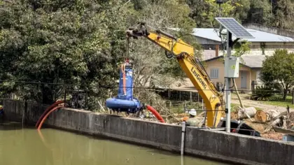 Barragem de São Marcos sai da situação de emergência e Corsan inicia etapa de reparos - Studio TV