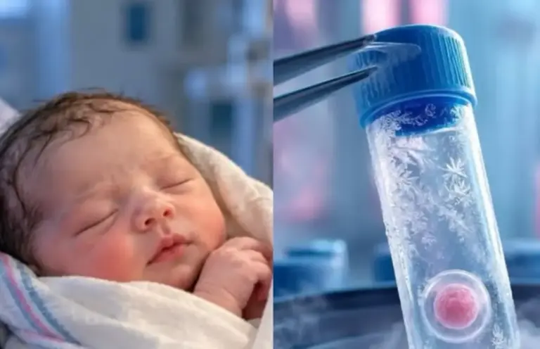 Bebê nasce nos EUA a partir de embrião congelado por mais de 31 anos - Studio TV
