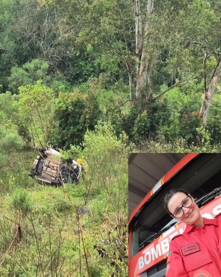 Bombeira voluntária de Carlos Barbosa é identificada como vítima de acidente em Pinto Bandeira - Studio TV