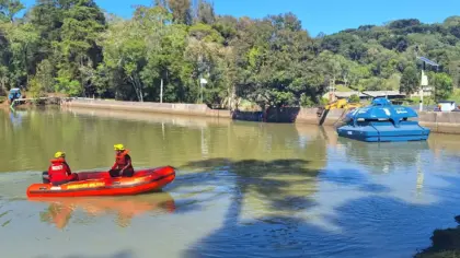 Bombeiros desmobilizam equipe após redução do grau de criticidade da Barragem Arroio São Luiz - Studio TV