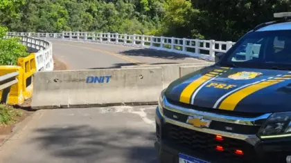 BR-116 terá obra emergencial após danos em ponte sobre o Rio das Antas - Studio TV