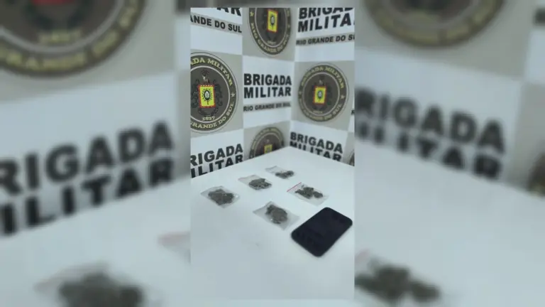 Brigada Militar apreende dois adolescentes e drogas em ações em Guaporé e Serafina Corrêa - Studio TV