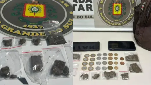 Brigada Militar apreende dois adolescentes por ato infracional análogo ao tráfico de drogas em Marau - Studio TV