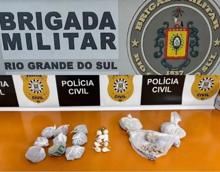 Brigada Militar apreende drogas após arrombamento em empresa de Carlos Barbosa - Studio TV
