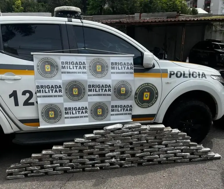 Brigada Militar apreende mais de 53 quilos de maconha e prende homem em Bento Gonçalves - Studio TV