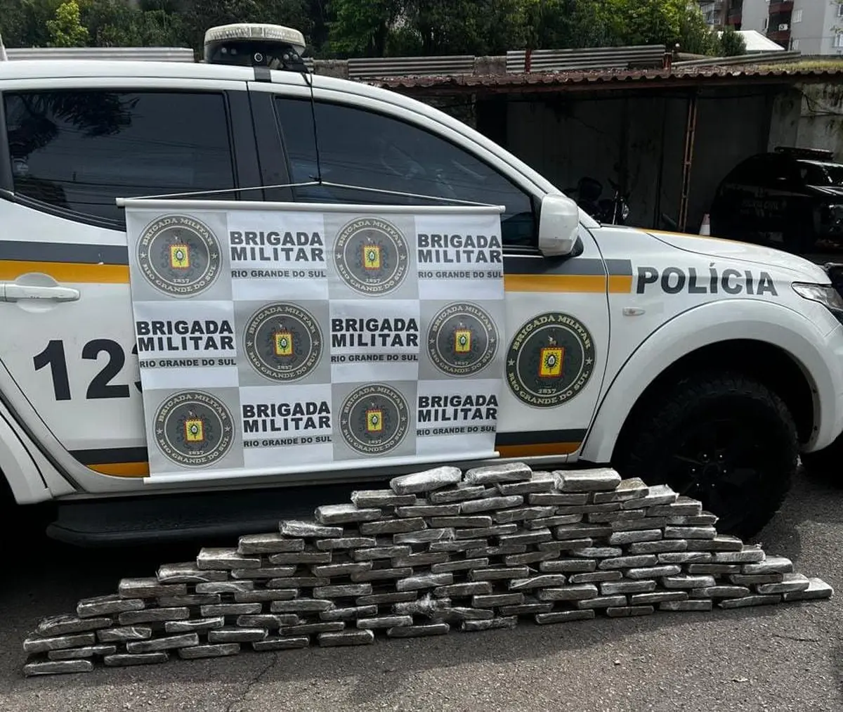 Brigada Militar apreende mais de 53 quilos de maconha e prende homem em ...