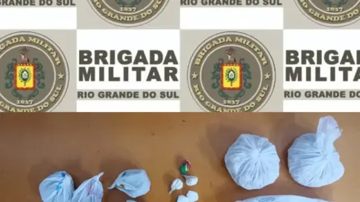 Brigada Militar apreende substâncias semelhantes a drogas em Carlos Barbosa - Studio TV