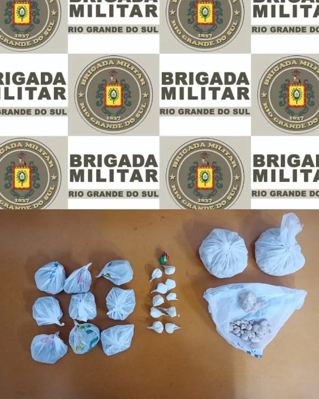 Brigada Militar apreende substâncias semelhantes a drogas em Carlos ...