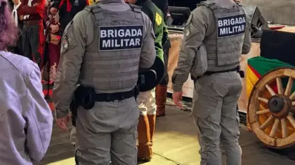 Brigada Militar participa da abertura oficial dos Festejos Farroupilhas em Nova Prata - Studio TV