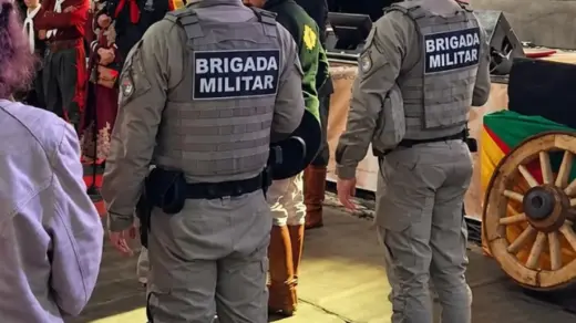 Brigada Militar participa da abertura oficial dos Festejos Farroupilhas em Nova Prata - Studio TV