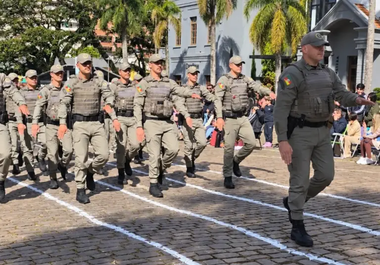 Brigada Militar participa do Desfile Cívico-Militar de Nova Prata - Studio TV