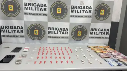 Brigada Militar prende homem e mulher por tráfico de drogas em Caxias do Sul - Studio TV