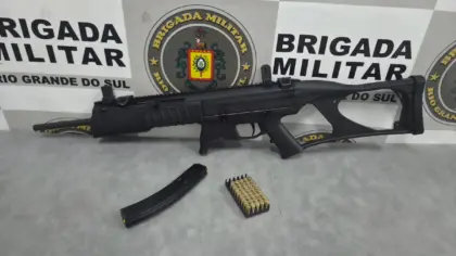 Brigada Militar prende mulher por porte ilegal de arma de fogo em Monte Alegre dos Campos - Studio TV