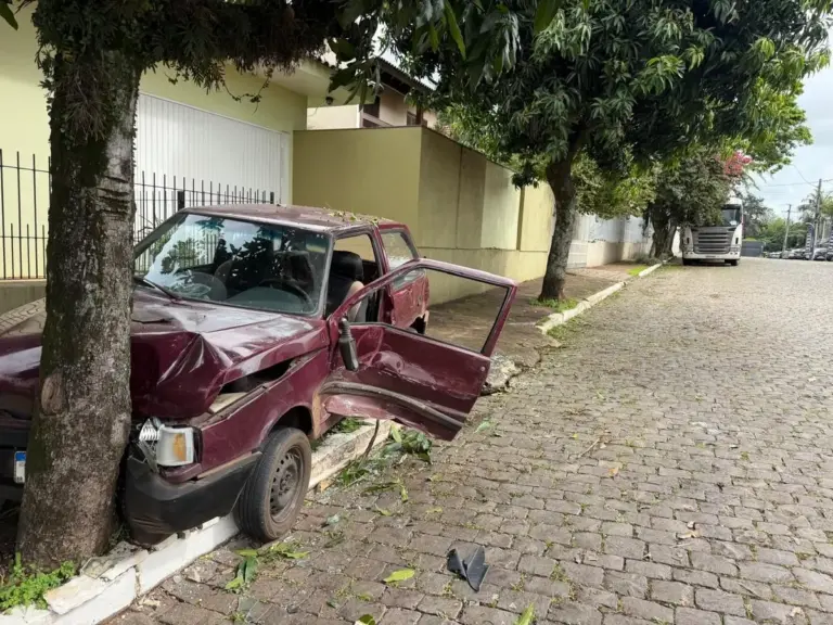 Caminhoneiro morre após sofrer mal súbito e atingir carro estacionado em Lajeado - Studio TV