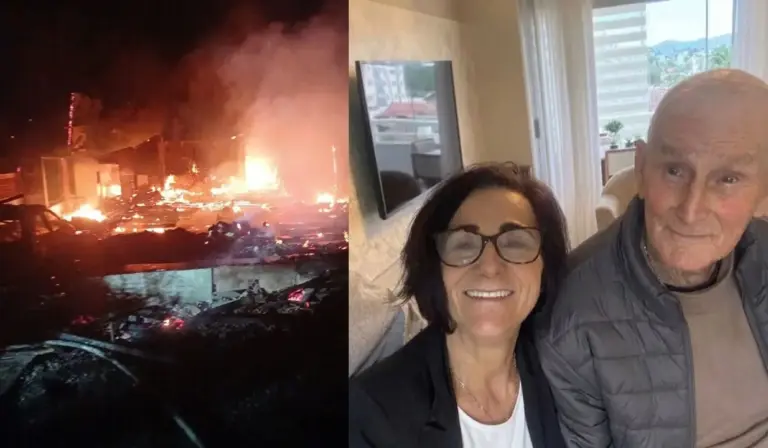 Casal morre após incêndio destruir residência no Vale do Itajaí - Studio TV