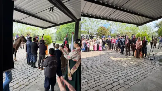 Chama Crioula chega ao CTG Rincão da Roça Reúna e marca abertura da Semana Farroupilha - Studio TV