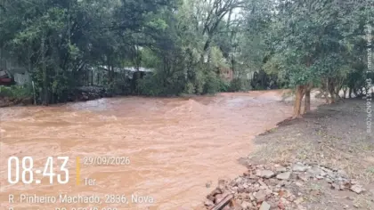 Chuva supera 170 milímetros e causa transtornos em Nova Bassano - Studio TV