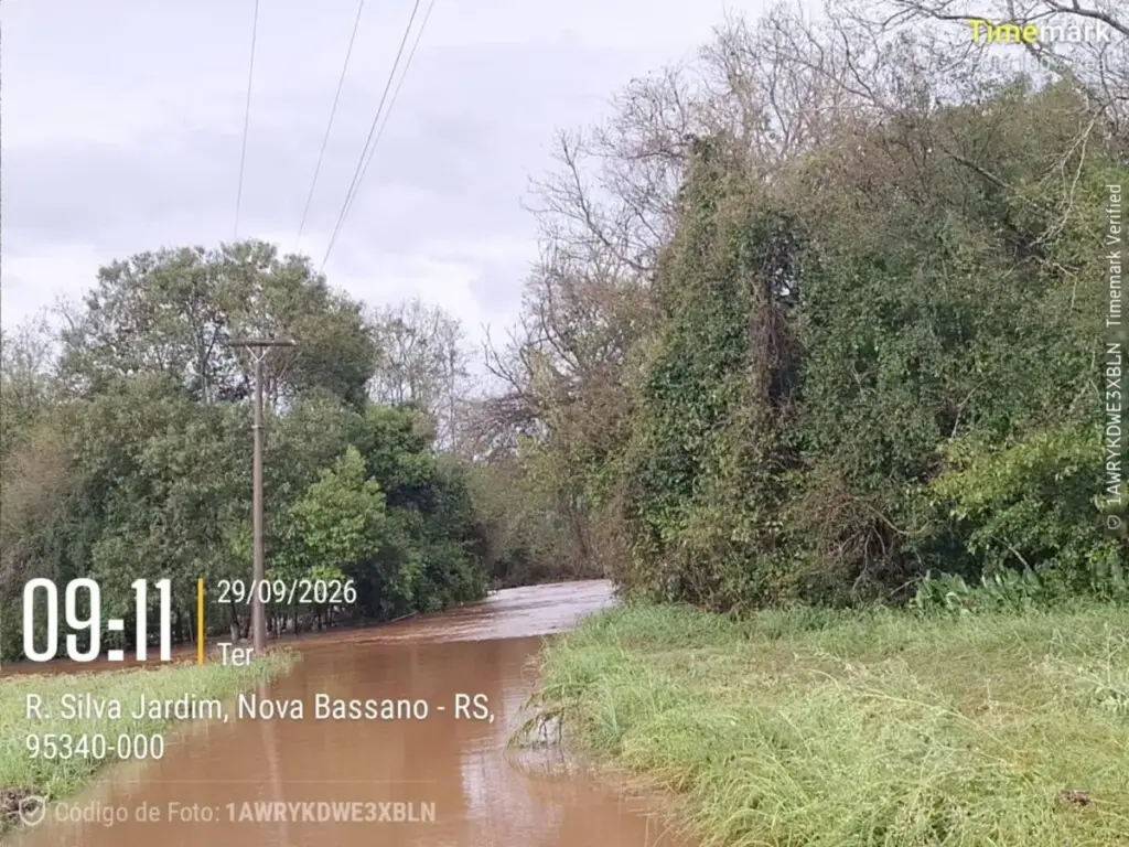 Chuva supera 170 milímetros e causa transtornos em Nova Bassano - Studio TV