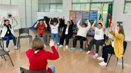 CRAS encerra ações do Setembro Amarelo com atividade de autocuidado para mulheres do PAIF - Studio TV