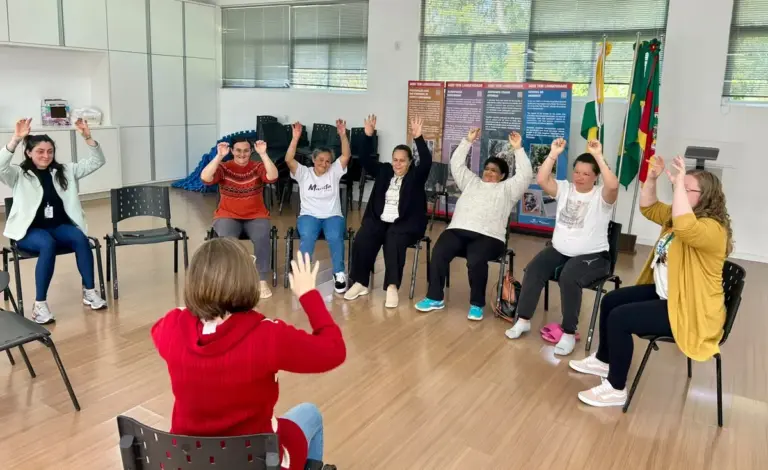 CRAS encerra ações do Setembro Amarelo com atividade de autocuidado para mulheres do PAIF - Studio TV