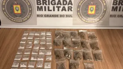 Dois homens são presos por tráfico de drogas em Garibaldi - Studio TV