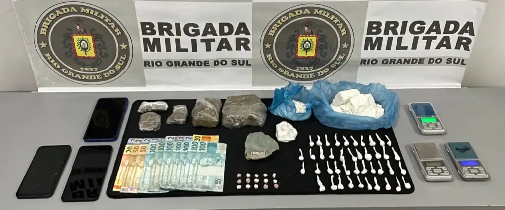 Dois homens são presos por tráfico de drogas em Nova Bassano - Studio TV
