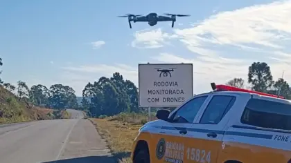 Drone reforça fiscalização e flagra ultrapassagens proibidas na Rota do Sol - Studio TV