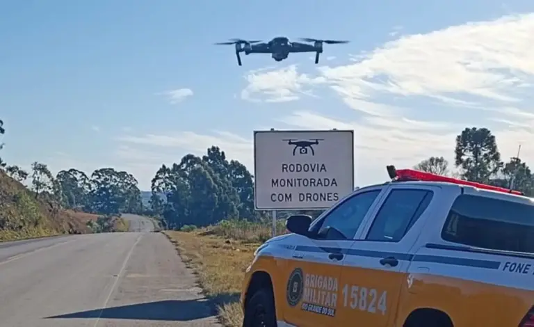 Drone reforça fiscalização e flagra ultrapassagens proibidas na Rota do Sol - Studio TV