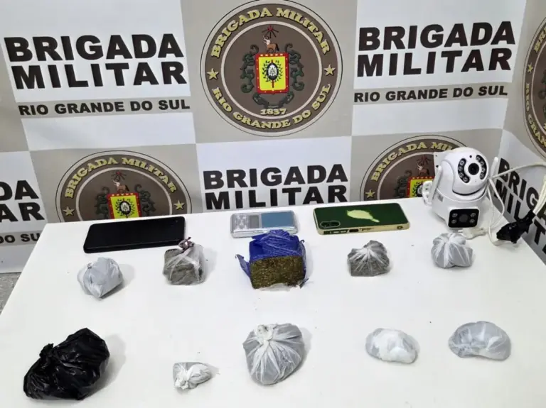 Dupla é presa por tráfico de drogas durante operação em Serafina Corrêa - Studio TV