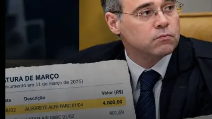 Extratos de André Mendonça mostram pagamentos a alfaiataria citada em controvérsia envolvendo Daniel Vorcaro - Studio TV