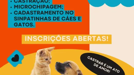 Fagundes Varela abre inscrições para castração gratuita de cães e gatos - Studio TV