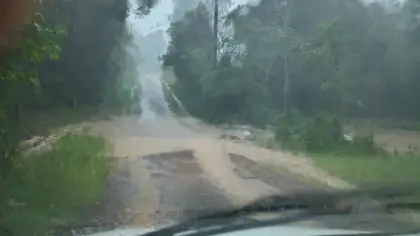 Fortes chuvas bloqueiam estradas, pontes e acessos em Vila Flores - Studio TV