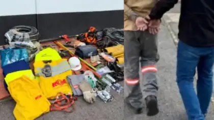 Funcionário é detido após materiais furtados serem encontrados em Bento Gonçalves - Studio TV