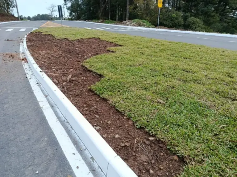 Furto de placas de grama chama atenção em Farroupilha - Studio TV