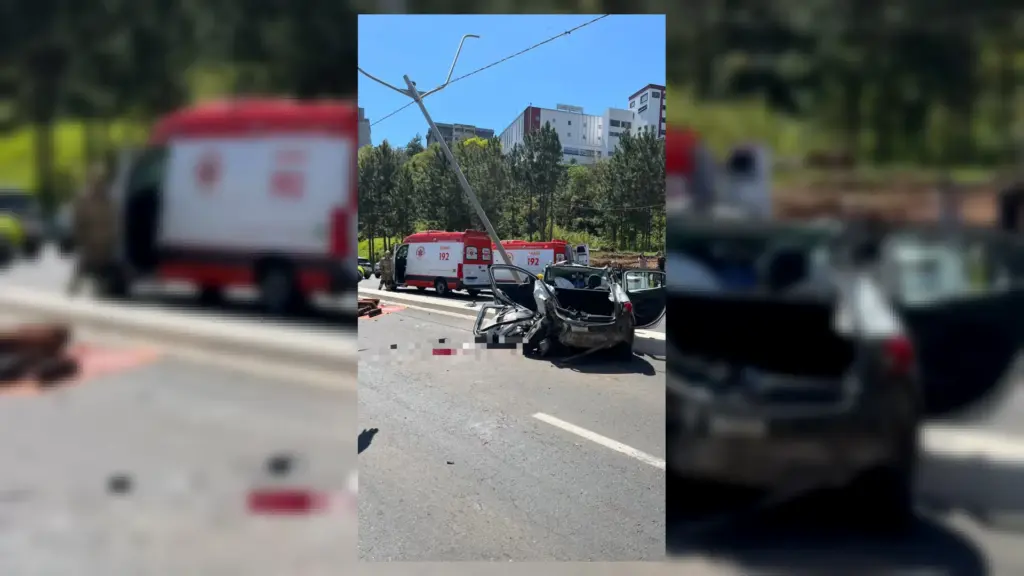 Grave acidente na BR-470 deixa três pessoas feridas em Bento Gonçalves - Studio TV
