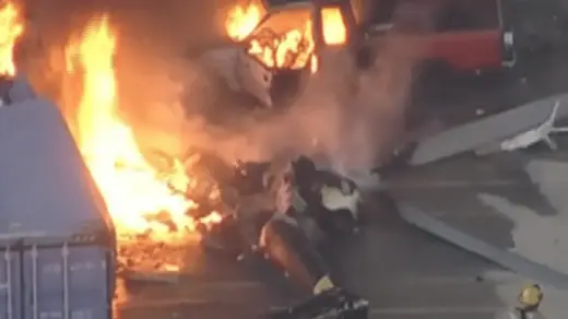 Helicóptero que prestava serviço para NBC4 e Telemundo 52 cai em Los Angeles e deixa três mortos - Studio TV