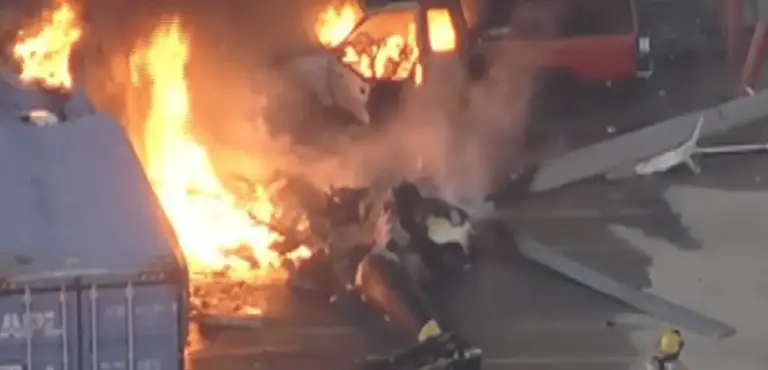 Helicóptero que prestava serviço para NBC4 e Telemundo 52 cai em Los Angeles e deixa três mortos - Studio TV