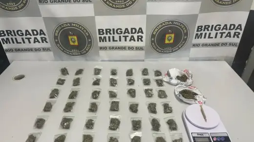 Homem de 18 anos é preso por tráfico de drogas em Caxias do Sul - Studio TV
