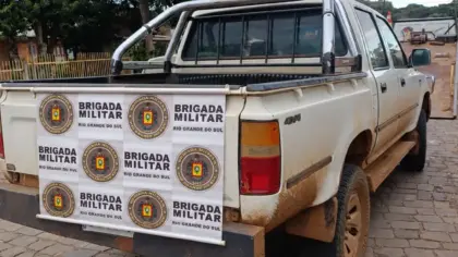 Homem é preso após furto de caminhonete e Hilux é recuperada em Ibiraiaras - Studio TV
