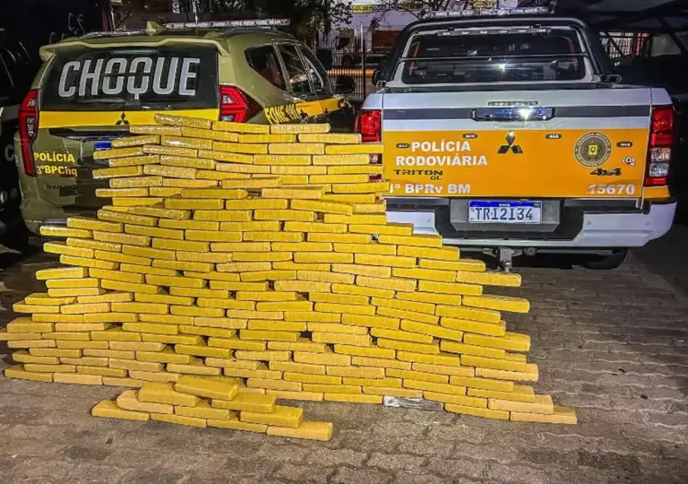 Homem é preso com mais de 173 quilos de maconha na ERS-324 em Passo Fundo - Studio TV
