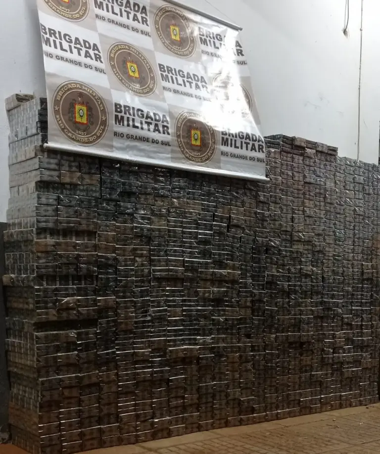 Homem é preso com mais de 8,5 mil maços de cigarros contrabandeados no Noroeste do RS - Studio TV