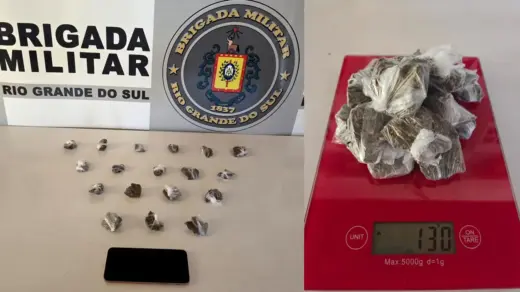 Homem é preso e adolescente apreendido por tráfico de drogas em Guaporé - Studio TV